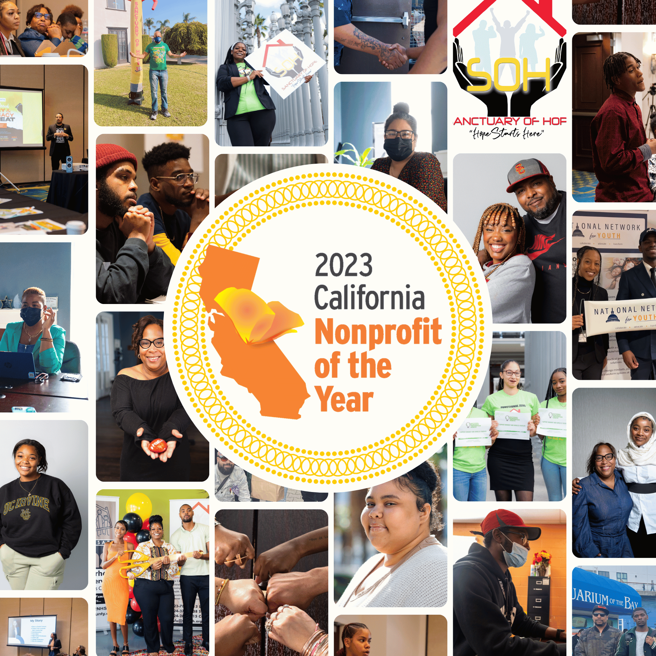 SANCTUARY OF HOPE CHOSEN AS A 2023 NONPROFIT OF THE YEAR BY ASSEMBLYMEMBER ISAAC G. BRYAN