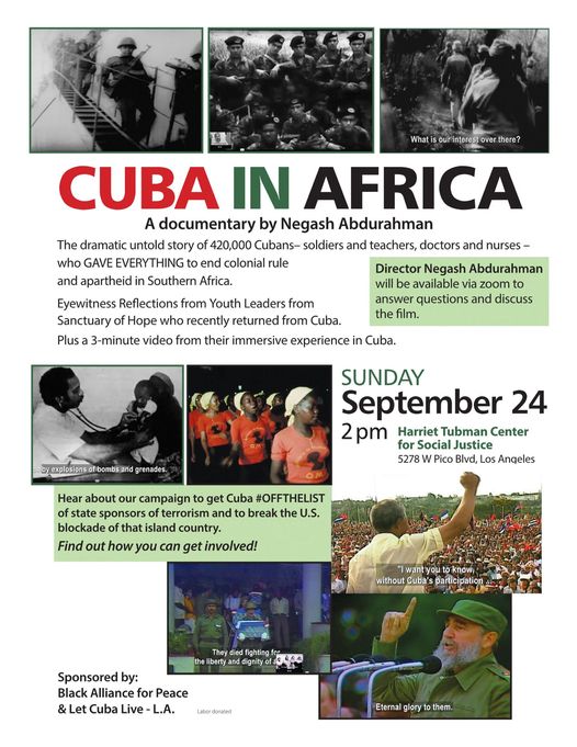 Cuba In Africa Documentary