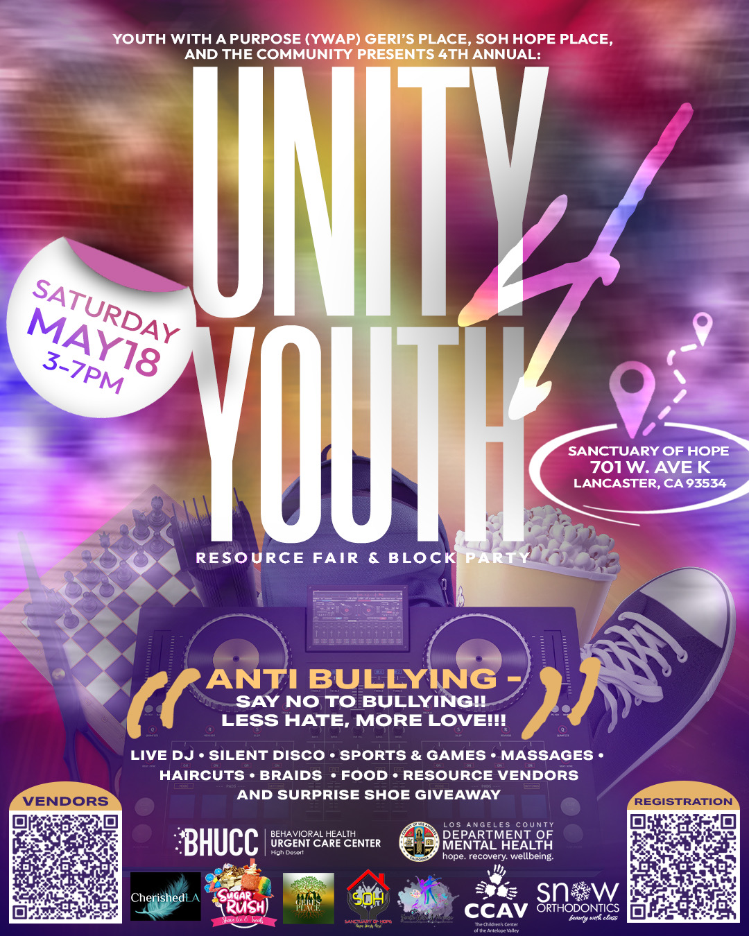 Unity 4 Youth Resource Fair and Block Party