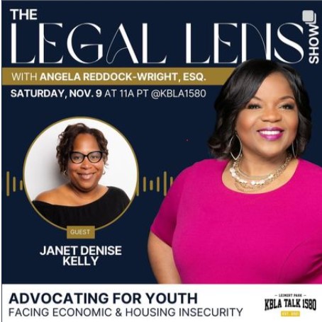 Tune In: Legal Lens Discusses Youth and Economic Challenges with Janet Denise Kelly